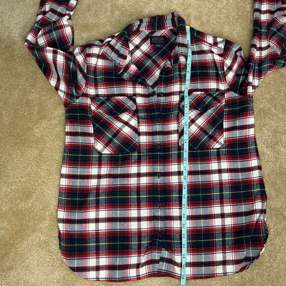 Pendleton Plaid Flannel Shirt Sz M - Picture 6 of 8